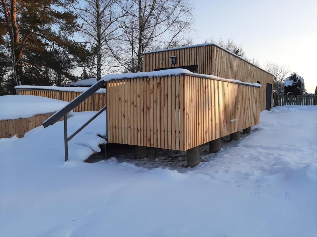 Apartamento Zubr Nad Zalewem Luka Exterior foto