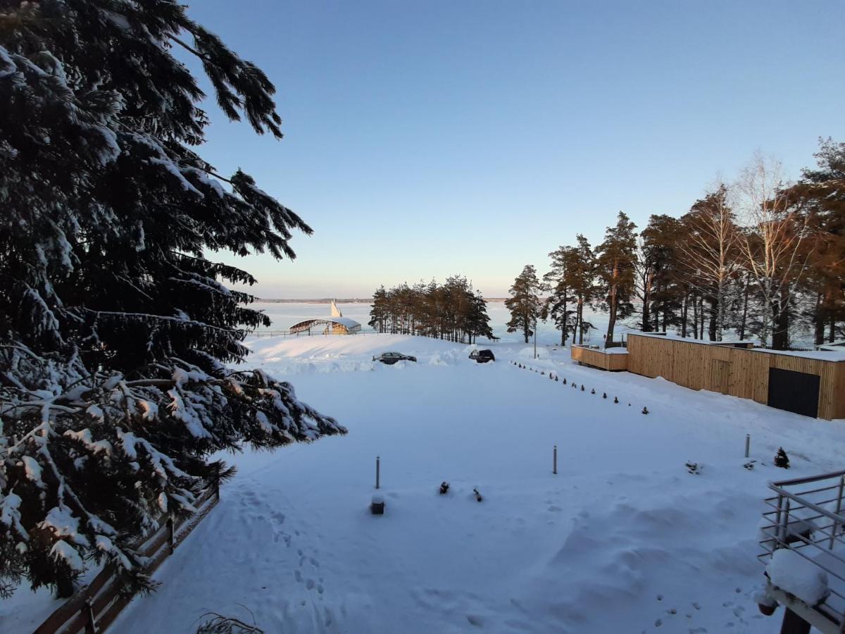 Apartamento Zubr Nad Zalewem Luka Exterior foto