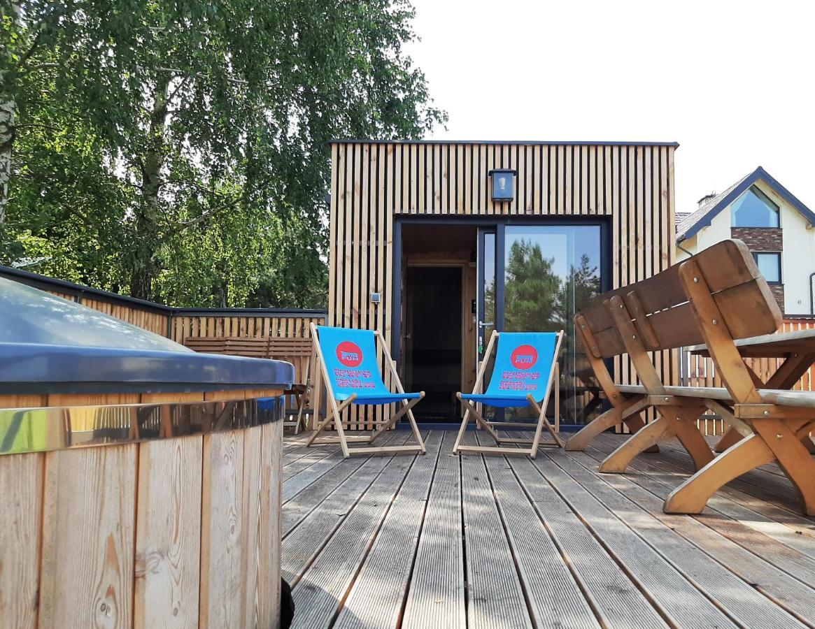Apartamento Zubr Nad Zalewem Luka Exterior foto