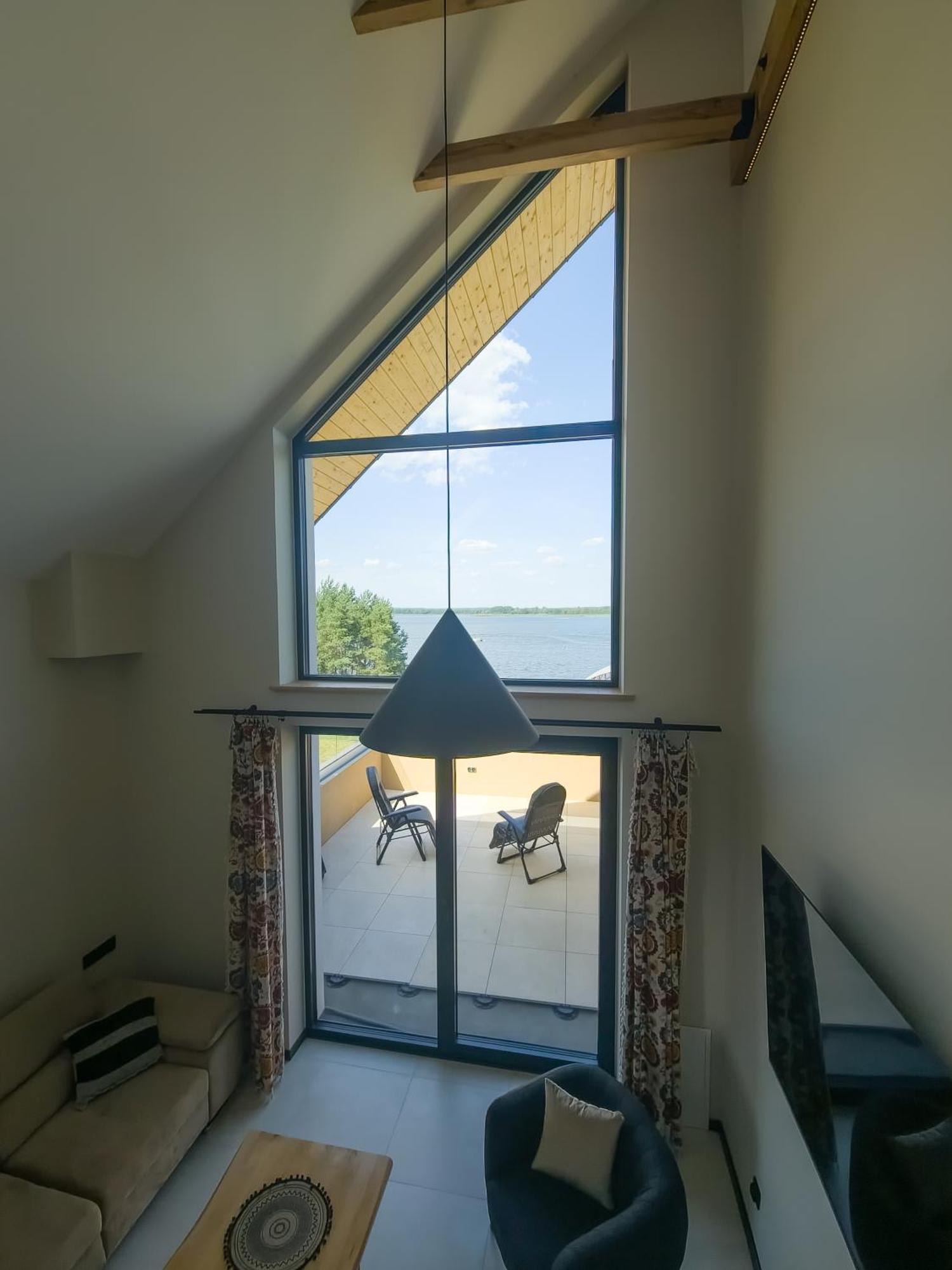 Apartamento Zubr Nad Zalewem Luka Exterior foto