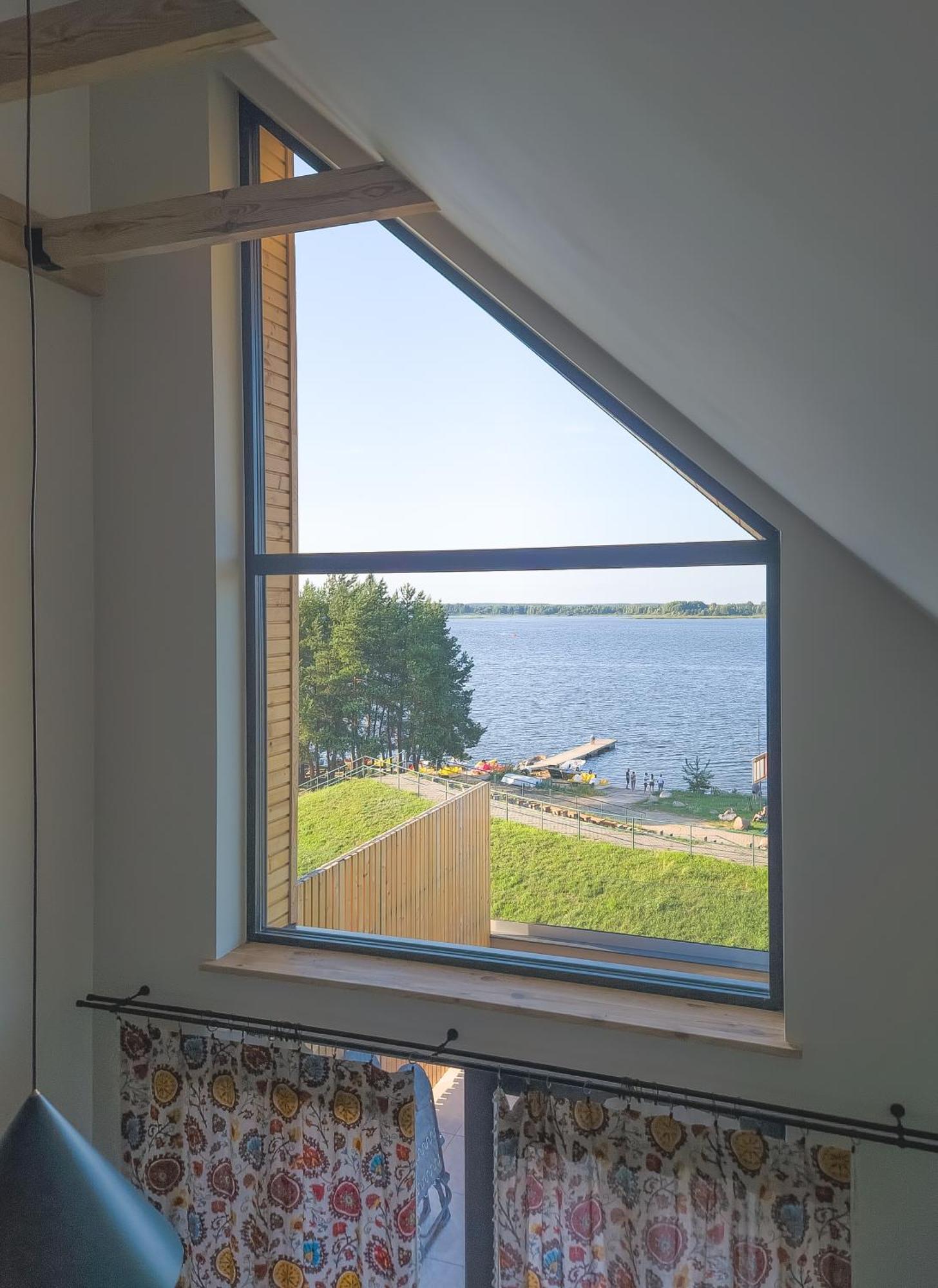 Apartamento Zubr Nad Zalewem Luka Exterior foto