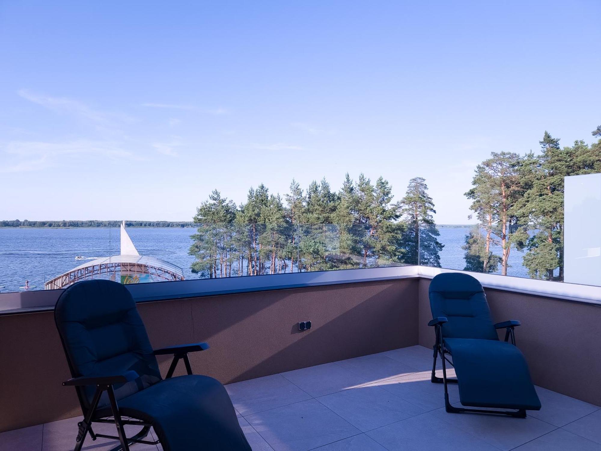 Apartamento Zubr Nad Zalewem Luka Exterior foto