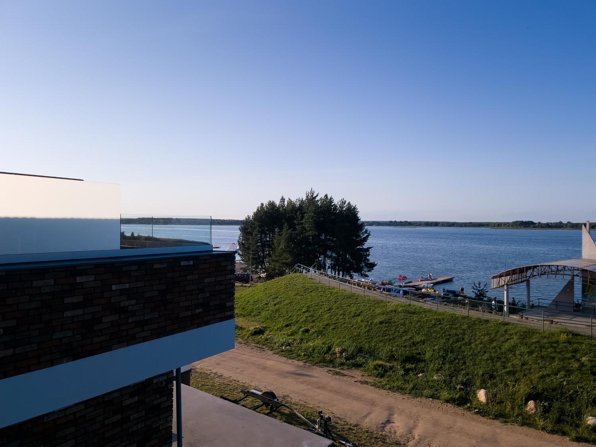 Apartamento Zubr Nad Zalewem Luka Exterior foto