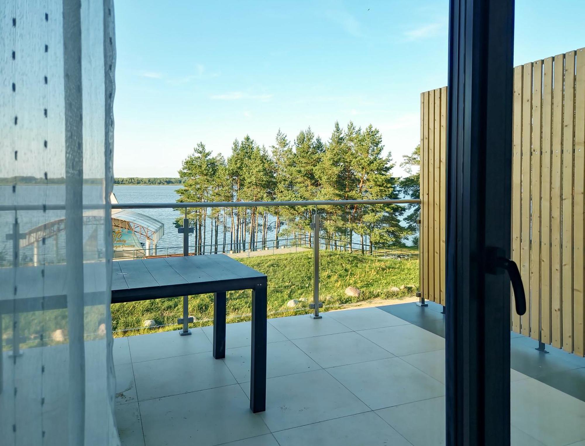 Apartamento Zubr Nad Zalewem Luka Exterior foto