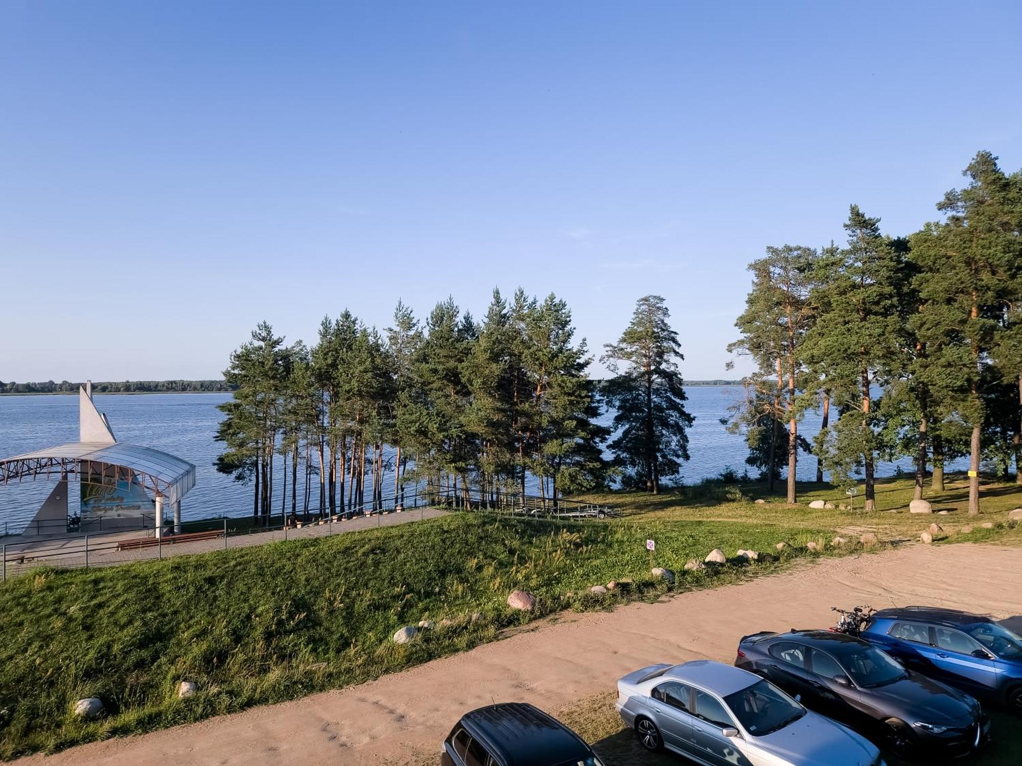 Apartamento Zubr Nad Zalewem Luka Exterior foto