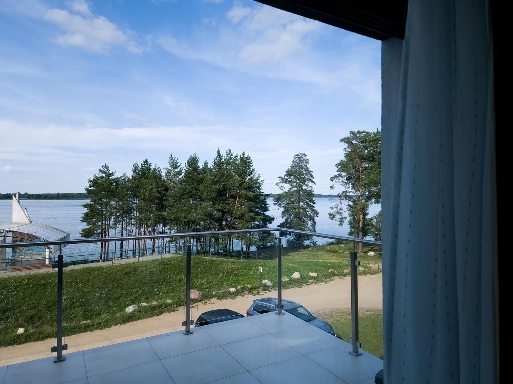 Apartamento Zubr Nad Zalewem Luka Exterior foto