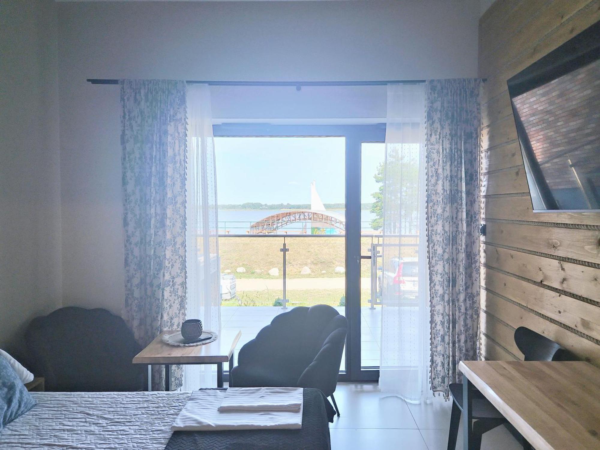 Apartamento Zubr Nad Zalewem Luka Exterior foto