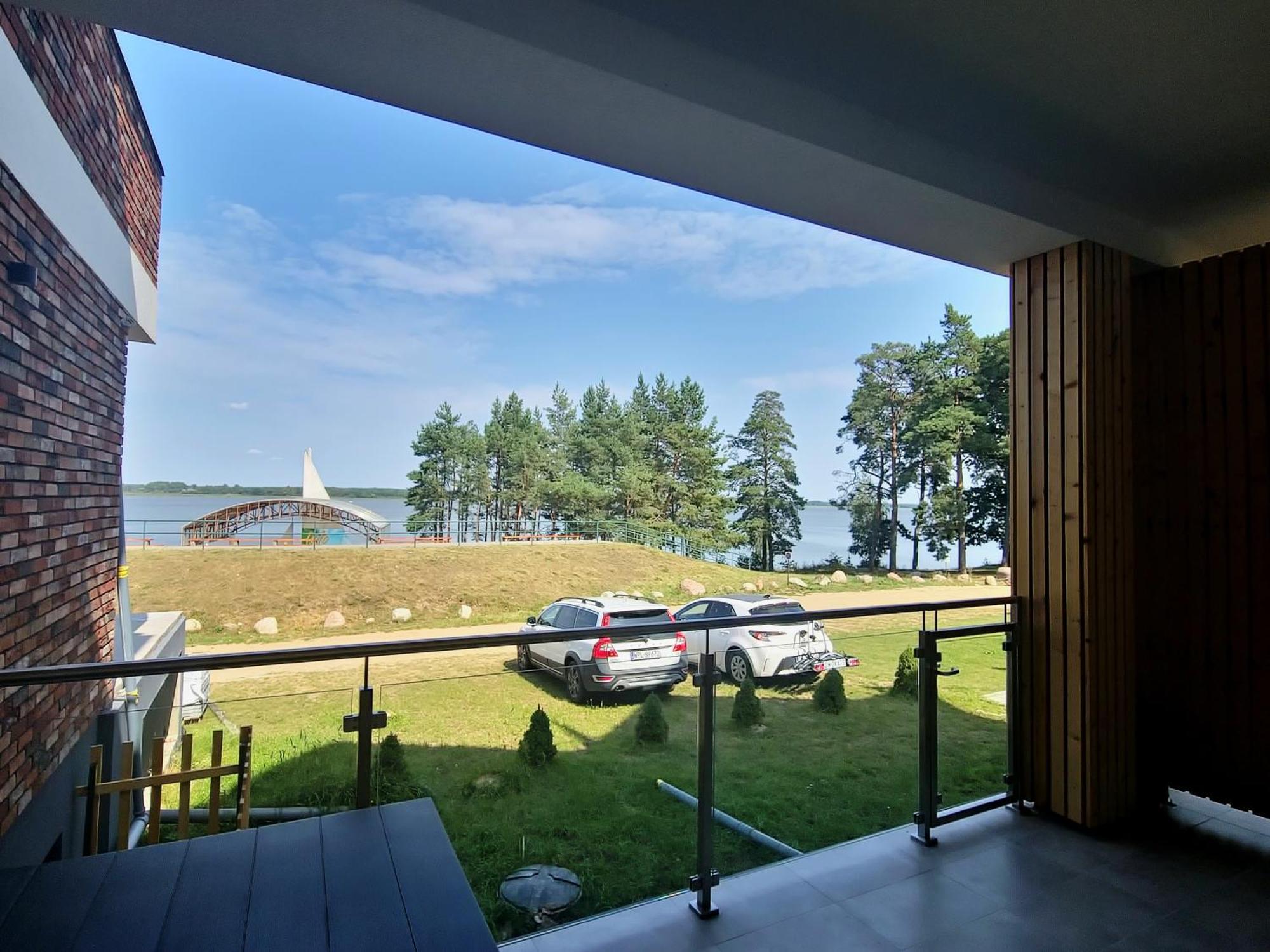 Apartamento Zubr Nad Zalewem Luka Exterior foto