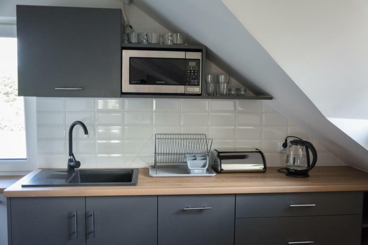 Apartamento Zubr Nad Zalewem Luka Exterior foto