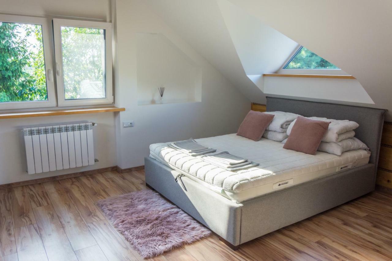 Apartamento Zubr Nad Zalewem Luka Exterior foto