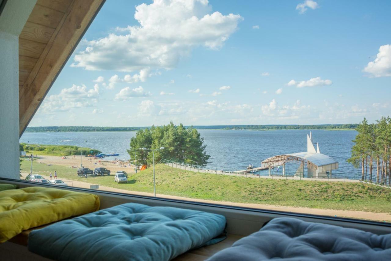 Apartamento Zubr Nad Zalewem Luka Exterior foto