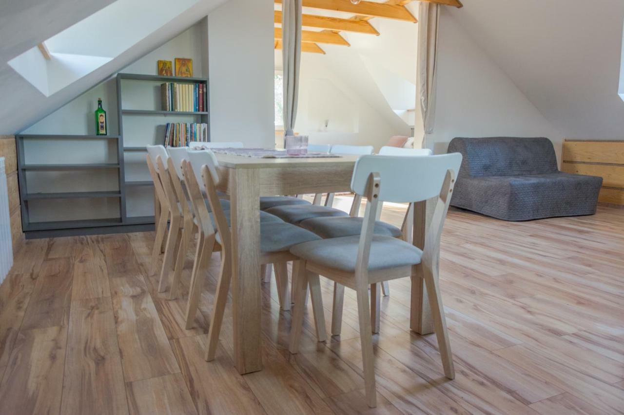 Apartamento Zubr Nad Zalewem Luka Exterior foto